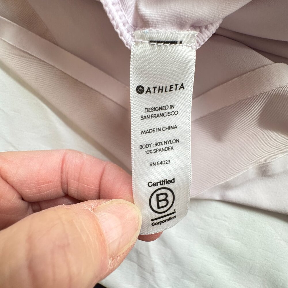 Athleta Cadence Tee in Light Pink - Picture 6 of 11